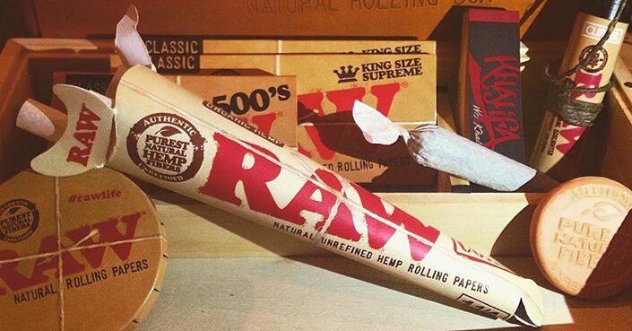 RAW Natural King Size Supreme Hemp Rolling Papers