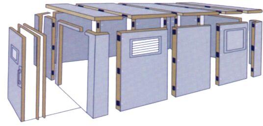Prefabricated Modular wall system