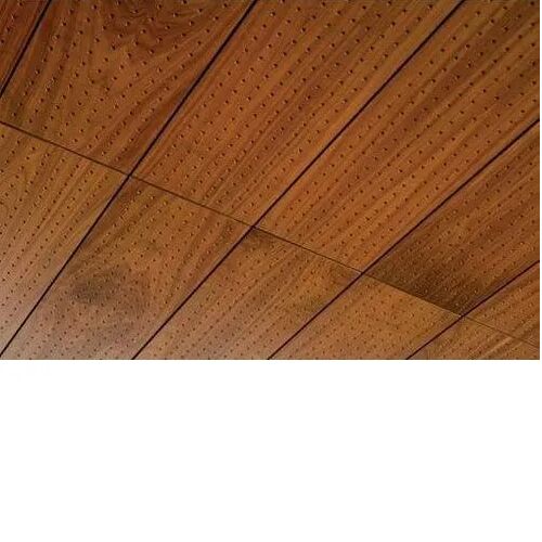 Wood Ceiling Tiles, Color : Brown