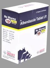 Albendazole Tablet I.P, for Clinical, Medicine Type : Veterinary Medicine