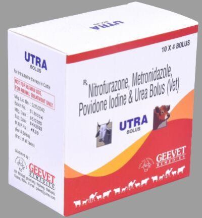 Nitrofurazone Metronidazole Povidone Iodine and Urea Bolus