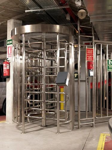 Stainless Steel Full Height Turnstile