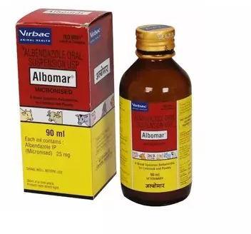 Albomar Oral Suspension, Packaging Type : Plastic Bottles