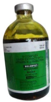 Belamyl Veterinary Injection, for Bcomplex, Packaging Size : 100ml