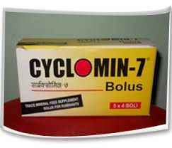 Cyclomin-7 Bolus, for Animals Use, Packaging Type : Box