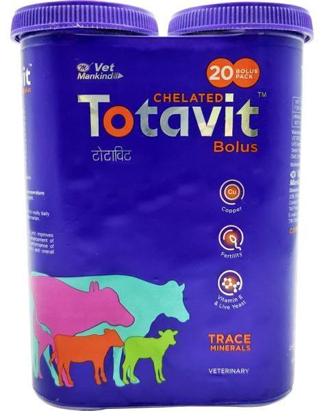 Totavit Veterinary Bolus, For Animals Use