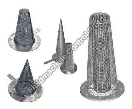 Polished Temporary Strainer, for Industrial Use, Strainer Size : Standard