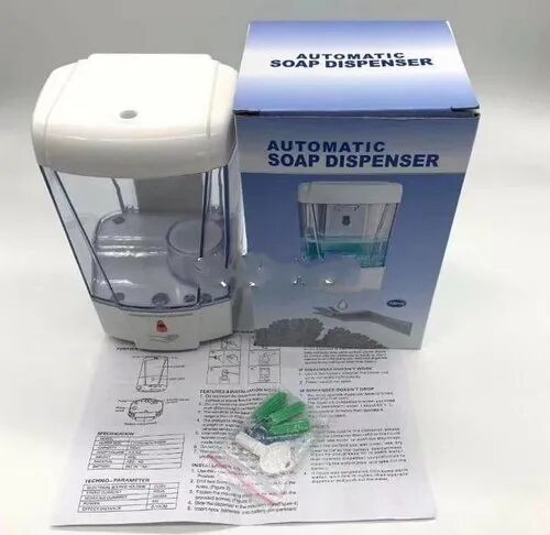 Plastic Automatic Sanitizer Dispenser, Capacity : 700ml