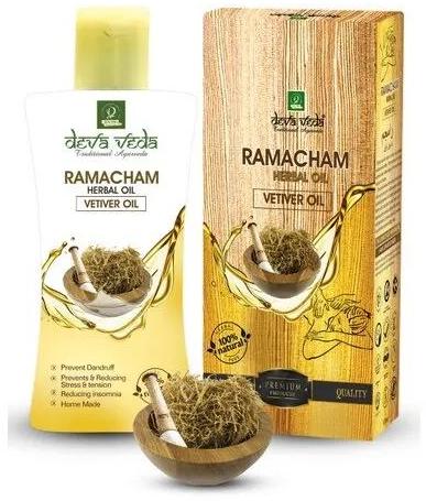 Ramacham Herbal Vetiver Oil, For Hair Growth, Packaging Size : 100 Ml