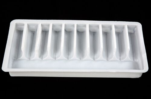 Plastic Injection Tray, Color : Brown, White