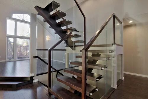 Stainless steel glass railing