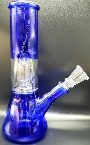 Glass Water Bong Smoking Pipe 8, Size: 8 Inch at Rs 670/piece in Hathras