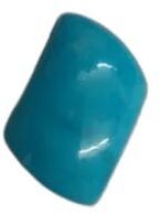 Blue Square Turquoise Gemstone