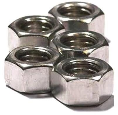 Stainless Steel Finished Hex Nut, Size : M 6, M 8, M 10, M 12, M 16