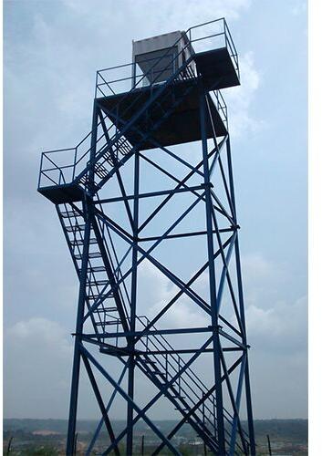 Steel Security Watchtower