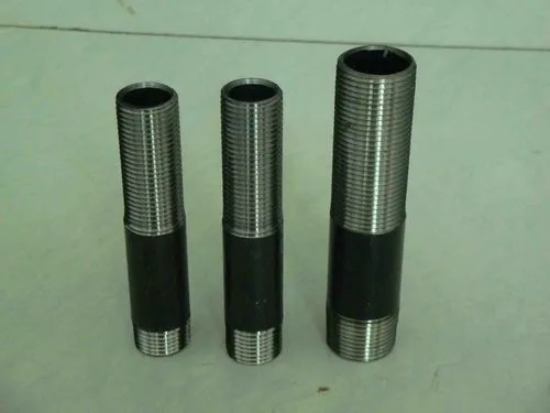 Carbon Steel Barrel Nipples, for Plumbing Pipe, Size : 2 inch