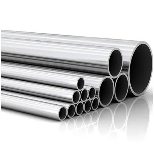 Silver Round Polished Alloy Steel Tubes, Feature : Optimum strength, Durable nature