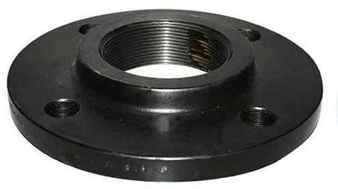 Polished Carbon Steel Threaded Flange, for Industrial Use, Specialities : Strong built, Corrosion resistance