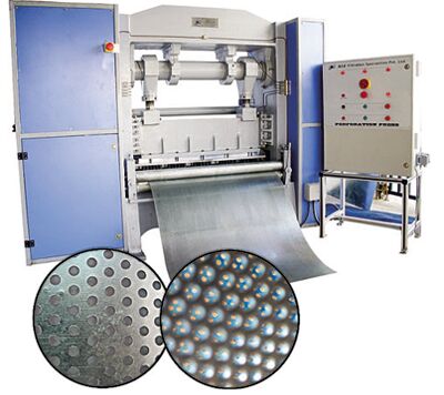 Perforation press