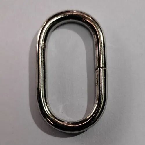 Ss Oval Ring Buckle, Color : Silver