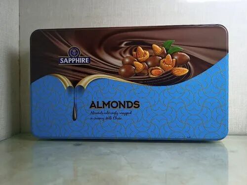 175 gm Assorted Chocolate Coated Nuts, Packaging Type : Tin Box