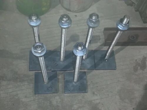 J Shaped Mild Steel Open Anchor Bolt Sleeve, For Industrial, Material Grade : 250 Mpa
