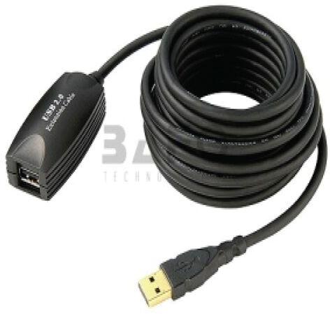 USB Extension Cable, Color : Black