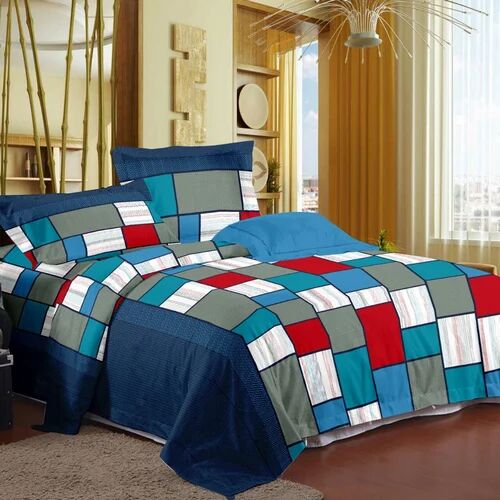 Double Bed Sheet, Color : Blue