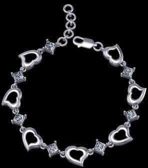 Fashionable Silver Bracelet