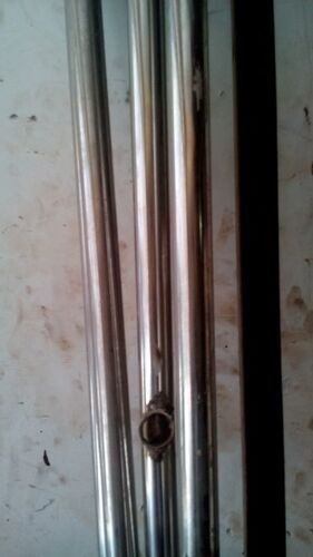 Round stainless steel pipes, for Construction, Specialities : Polished