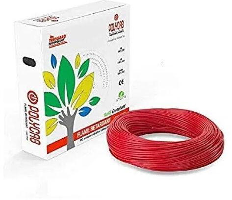 Red Polycab House Wire, Conductor Type : Aluminium