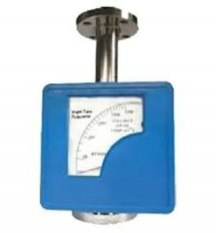 Esha Rectangular Metal Tube Rotameter, for Industrial, Connection : Flanged End Connection