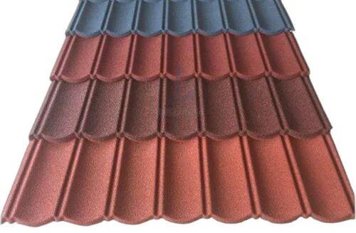 Color Stone Coated Roof Tiles