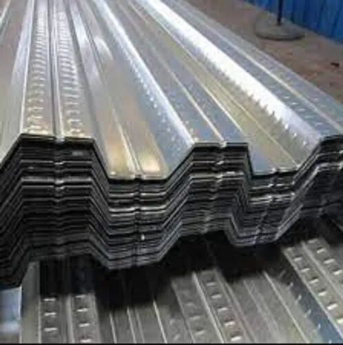 Steel Decking Sheet, Length : 8-20 Feet