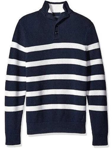 Full Sleeves Striped Sweater, Style : Pullover