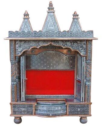 Handcrafted Wooden Home Temples