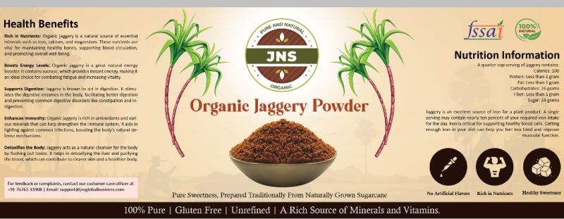 Organic jaggery powder, Packaging Type : 1kilogram