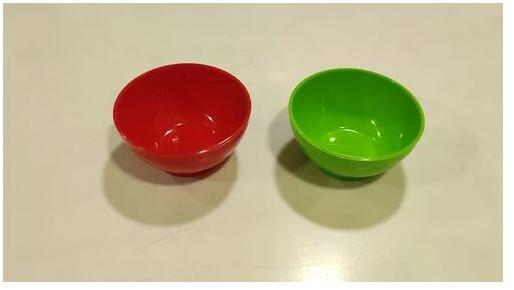 White Plastic Soup Bowl, Shape : Round