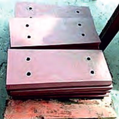 Polished Metal Deflector Plates, for Industrial, Feature : Fine Finish, High Quality, High Strength