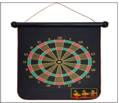 Arrowmax Magnetic Dart Board, Color : Black