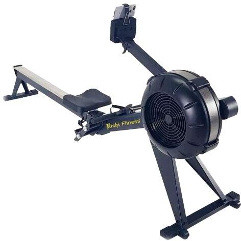 Black Rishi Fitness Commercial Air Rower