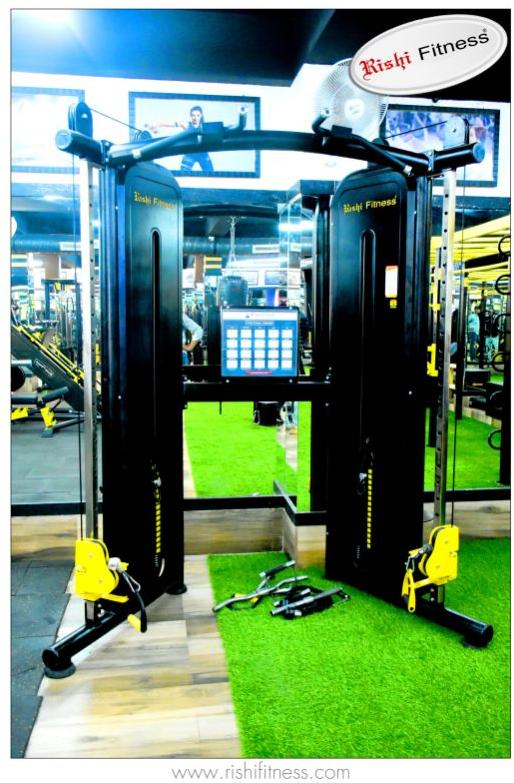 Black Functional Trainer Machine, for Gym Use