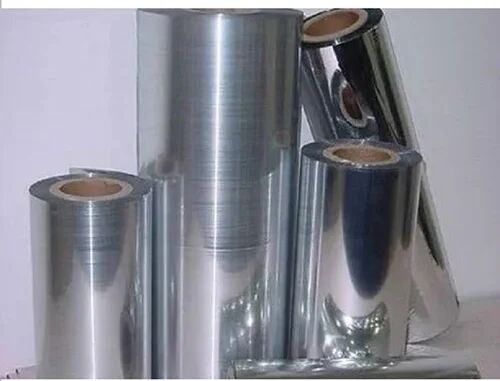 Silver Laminated Aluminum Foil Roll, Width : 50-2000 Mm