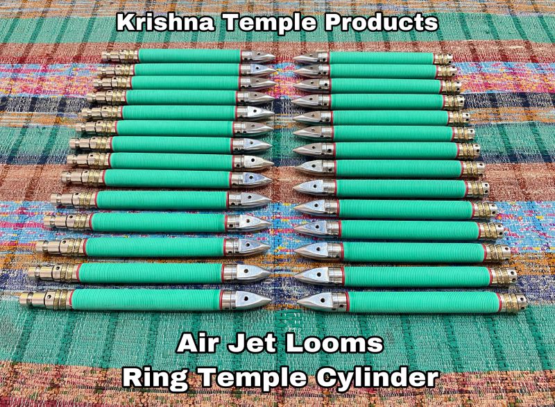 Air Jet Looms Ring Temple With Temple Rubber Barrels