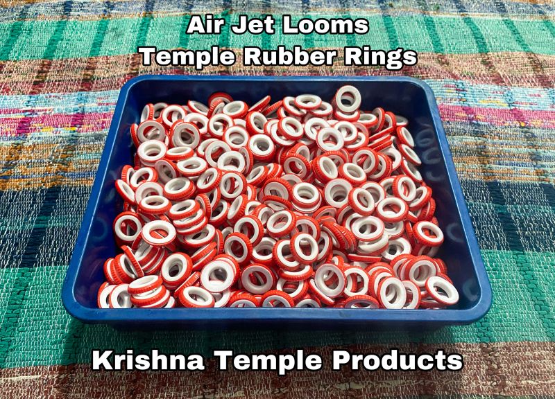 Air Jet Looms Temple Knurling Rubber Rings