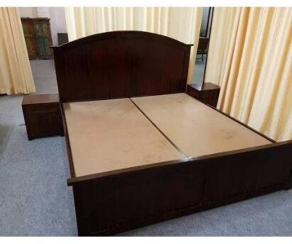 Wooden bed, Size : Customise