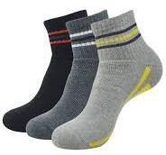 Active Full Terry Ankle Socks, Technics : Machine Made