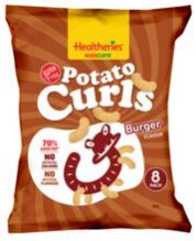 Potato Curls Plastic Packaging Bag