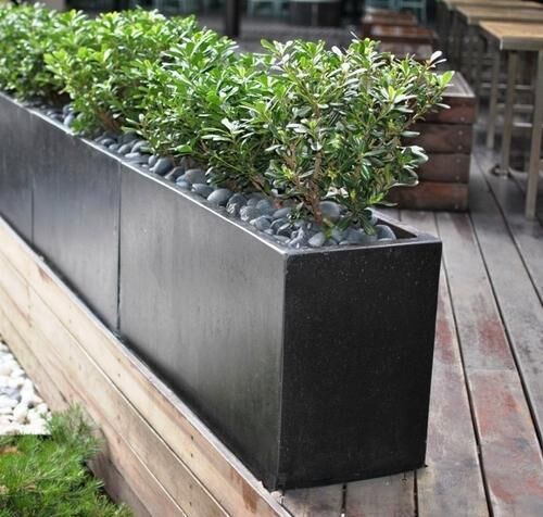 Garden Pots, Shape : Rectangular