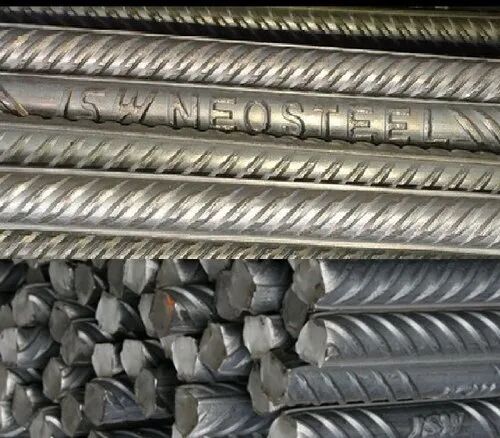 Round JSW TMT Bar, for Construction, Length : 4000-5000mm